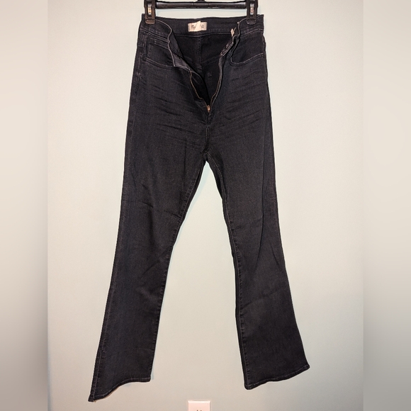 Madewell Denim - Madewell black denim flare jeans